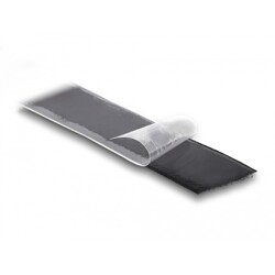 Mocna taśma rzepowa samoprzylepna 25 m x 25 mm czarna Delock 20859 Mocna taśma rzepowa samoprzylepna 25 m x 25 mm czarna Delock 20859
