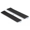 Mocna taśma rzepowa samoprzylepna 15 m x 50 mm czarna Delock 20860