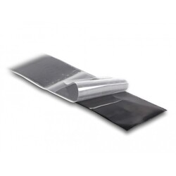Mocna taśma rzepowa samoprzylepna 25 m x 50 mm czarna Delock 20862 Mocna taśma rzepowa samoprzylepna 25 m x 50 mm czarna Delock 20862