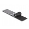 Mocna taśma rzepowa samoprzylepna 25 m x 50 mm czarna Delock 20862
