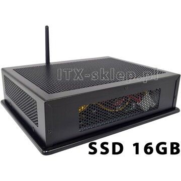 Komputer przemysłowy Atom D525 2GB 2xRS-232 1xLPT WiFi SSD 16GB C02-I525-SD16-S-W