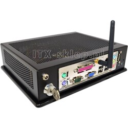 Komputer przemysłowy Atom D525 2GB 2xRS-232 1xLPT WiFi SSD 16GB C02-I525-SD16-S-W