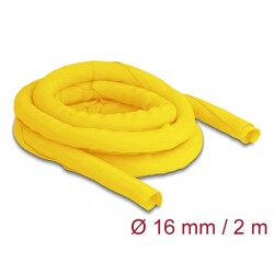 Koszulka tkana do pracy w wysokiej temperaturze 2 m x 16 mm żółta Delock 20869