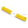 Koszulka tkana do pracy w wysokiej temperaturze 2 m x 16 mm żółta Delock 20869