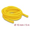 Koszulka tkana do pracy w wysokiej temperaturze 5 m x 10 mm żółta Delock 20872