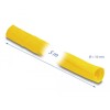 Koszulka tkana do pracy w wysokiej temperaturze 5 m x 10 mm żółta Delock 20872