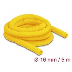 Koszulka tkana do pracy w wysokiej temperaturze 5 m x 16 mm żółta Delock 20873