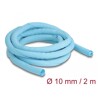 Koszulka tkana do pracy w wysokiej temperaturze 2 m x 10 mm niebieska Delock 20876