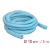 Koszulka tkana do pracy w wysokiej temperaturze 5 m x 10 mm niebieska Delock 20880