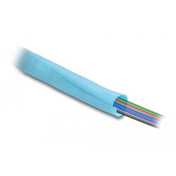 Koszulka tkana do pracy w wysokiej temperaturze 5 m x 10 mm niebieska Delock 20880