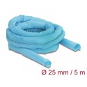 Koszulka tkana do pracy w wysokiej temperaturze 5 m x 25 mm niebieska Delock 20883