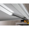 Listwa kablowa podblatowa 57 x 25 mm długość 400 mm 2 sztuki biała Delock 20884