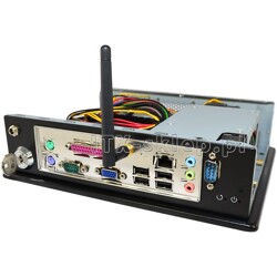 Komputer przemysłowy Atom D525 2GB 2xRS-232 1xLPT WiFi SSD 16GB C02-I525-SD16-S-W