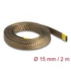 Oplot bazaltowy 2 m x 15 mm brązowy Delock 20888