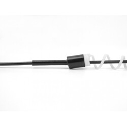 Rurka samokurczliwa 45 mm x 130 mm 2 sztuki czarna Delock 20890