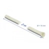 Oplot Nomex 2 m x 15 mm biały Delock 20894