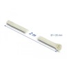 Oplot Nomex 2 m x 25 mm biały Delock 20895