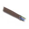 Oplot rozciągliwy odporny na gryzonie 5 m x 3 mm brązowy Delock 20902