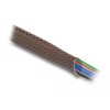 Oplot rozciągliwy odporny na gryzonie 5 m x 6 mm brązowy Delock 20903