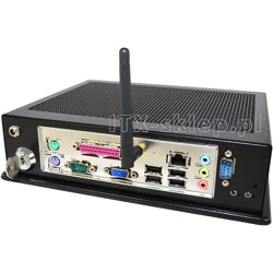 Komputer przemysłowy Atom D525 2GB 2xRS-232 1xLPT WiFi SSD 30GB C02-I525-SD30-S-W