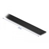 Taśma materiałowa samoprzylepna niezrywalna 25 m x 25 mm czarna Delock 20912