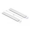 Mocna taśma rzepowa 1 m x 20 mm biały Delock 20918