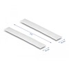 Mocna taśma rzepowa 5 m x 20 mm biały Delock 20919