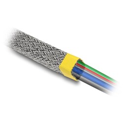 Pleciony rękaw EMI rozciągliwy 2 m x 10 mm Delock 20937 Pleciony rękaw EMI rozciągliwy 2 m x 10 mm Delock 20937