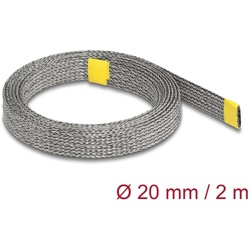 Pleciony rękaw EMI rozciągliwy 2 m x 20 mm Delock 20939