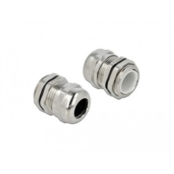 Tuleja kablowa PG13,5 metalowa Delock 60278