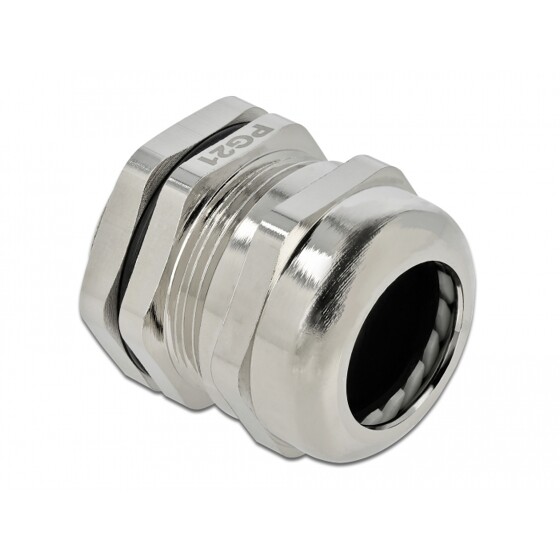 Tuleja kablowa PG21 metalowa Delock 60281