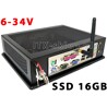 Komputer przemysłowy Atom D525 2GB 2xRS-232 1xLPT WiFi SSD 16GB 6-34V C02-I525-SD16-P-W