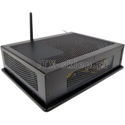 Komputer przemysłowy Atom D525 2GB 2xRS-232 1xLPT WiFi SSD 64GB 6-34V C02-I525-SD64-P-W