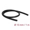 Rurka osłonowa 1 m x 13 mm czarna Delock 60457