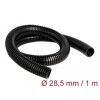 Rurka osłonowa 1 m x 28,5 mm czarna Delock 60459
