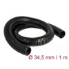 Rurka osłonowa 1 m x 34,5 mm czarna Delock 60460