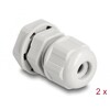Dławik kablowy EX M12 szary 2 sztuki Delock 60468