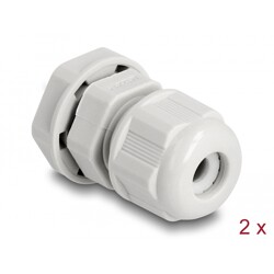 Dławik kablowy EX M12 szary 2 sztuki Delock 60468