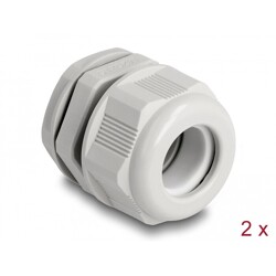 Dławik kablowy EX M25 szary 2 sztuki Delock 60474