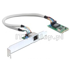 Kontroler mini PCI-Express - 1x Gigabit LAN Jmicron JMC250B