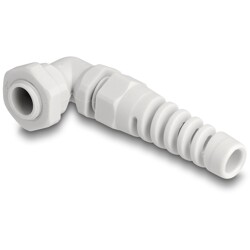 Tuleja kablowa zabezp. naprężeniom zagięta 90° pG7 szara Delock 60526