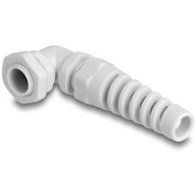 Tuleja kablowa zabezp. naprężeniom zagięta 90° pG9 szara Delock 60582