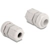 Tuleja kabli M12, 10 sztuk szara Delock 60653