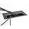 Przepust kablowy z paskiem szczotkowym do montażu w stole 160 x 80 x 28 mm czarny Delock 66856
