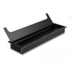 Przepust kablowy z paskiem szczotkowym do montażu w stole 280 x 80 x 28 mm czarny Delock 66857