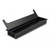 Przepust kablowy z paskiem szczotkowym do montażu w stole 280 x 80 x 28 mm czarny Delock 66857