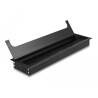 Przepust kablowy z paskiem szczotkowym do montażu w stole 300 x 80 x 28 mm czarny Delock 66858