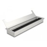Przepust kablowy z paskiem szczotkowym do montażu w stole 300 x 80 x 28 mm srebrny Delock 66863