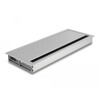 Przepust kablowy z paskiem szczotkowym do montażu w stole 300 x 120 x 28 mm srebrny Delock 66864