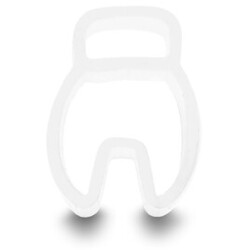 Oznaczniki kablowe do kabli o średnicy 4–7 mm przezroczyste 50 sztuk Delock 80951